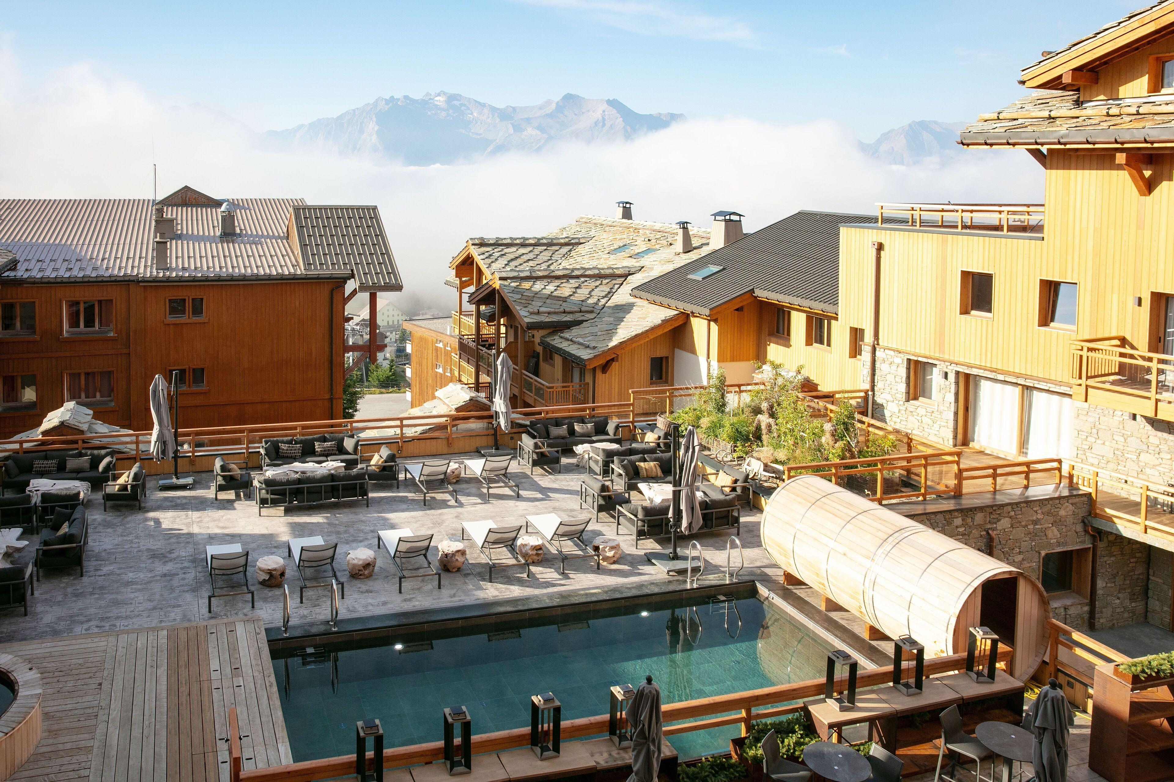 Royal Ours Blanc Boutique Hotel & Spa Alpe d'Huez Kültér fotó