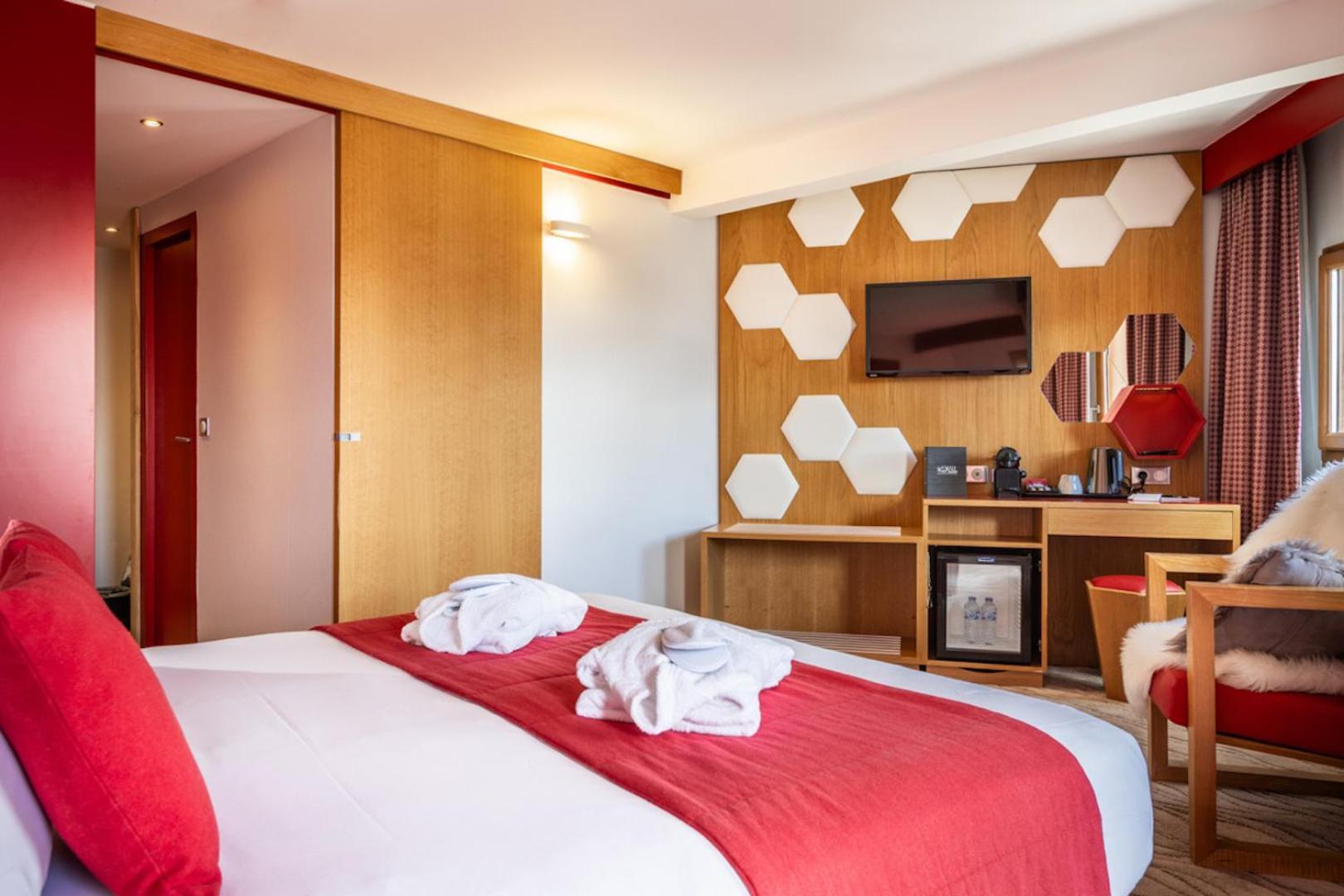 Royal Ours Blanc Boutique Hotel & Spa Alpe d'Huez Szoba fotó